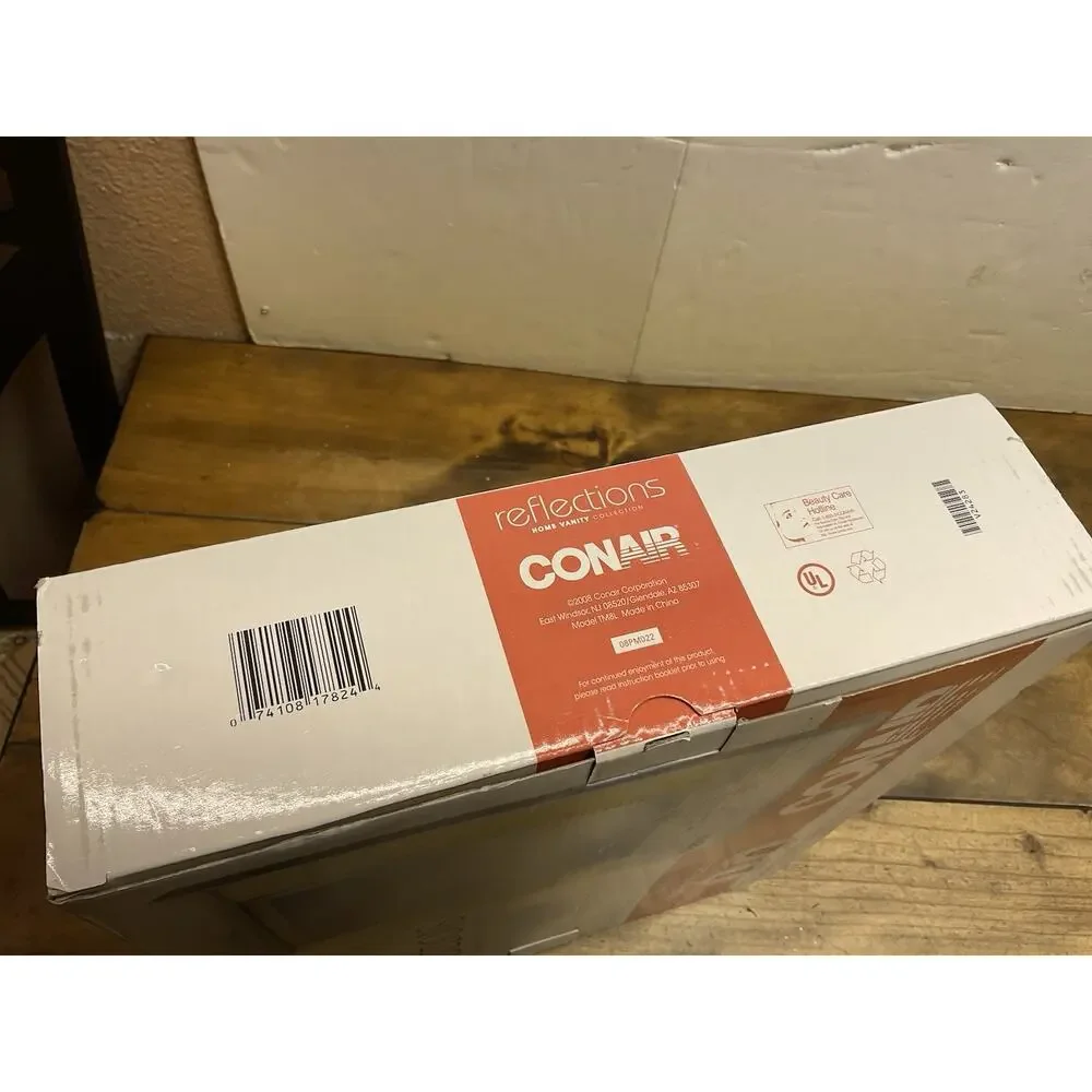 Conair Reflections Home Vanity Lighted 5X/1X Magnification Plug In NIB